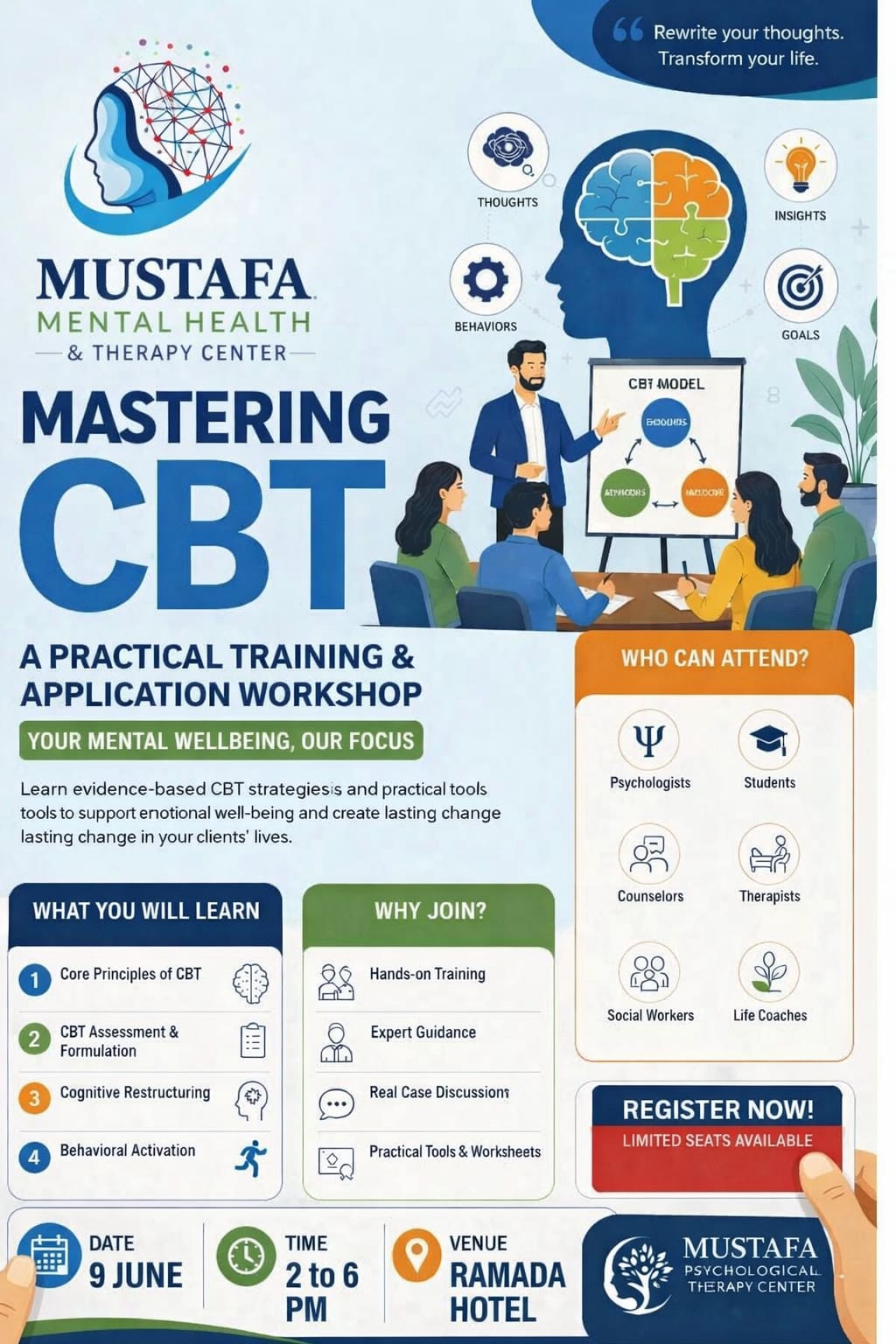 Mastering CBT Workshop - June 9